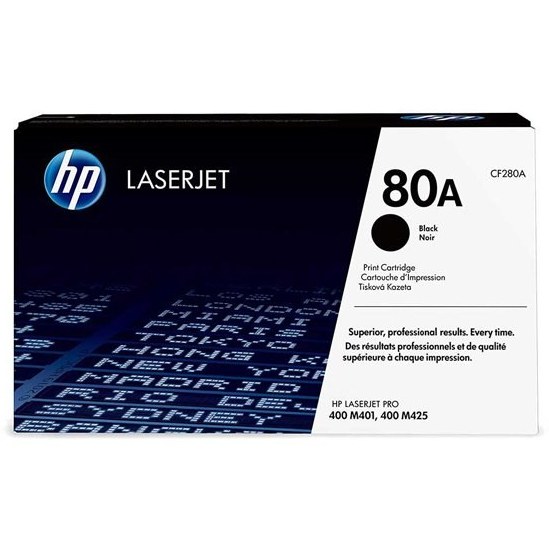 کاتریج hp 80a